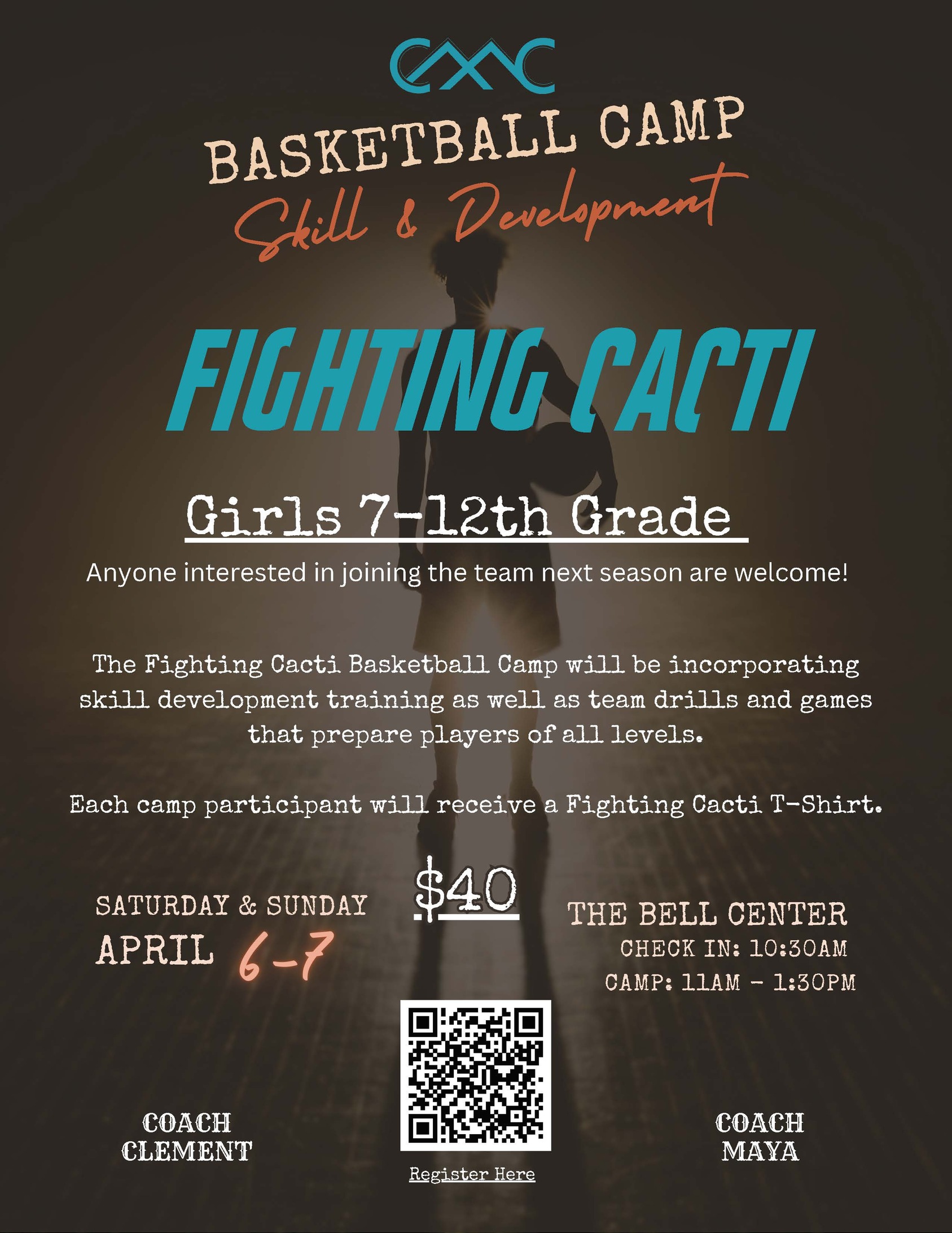 Fighting Cacti Girls Basketball Camp